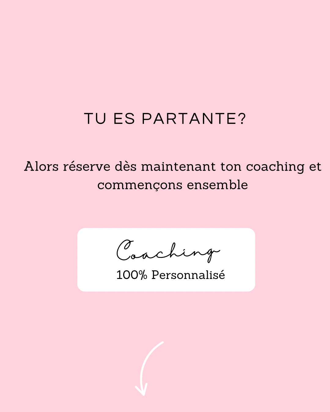 Coaching 100% Personnalisé