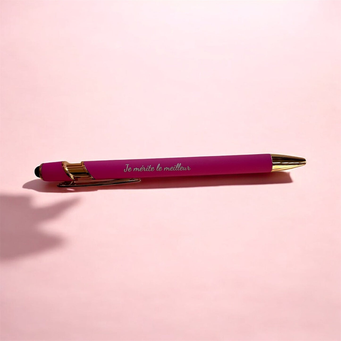 Stylo « Je mérite le meilleur »