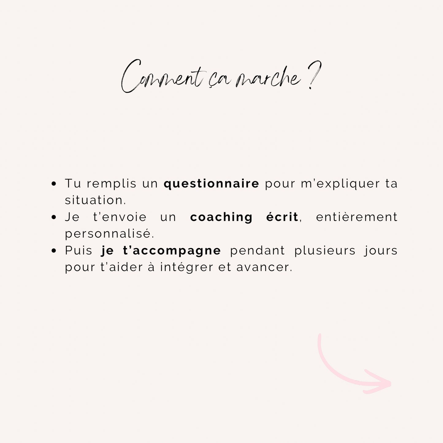 Coaching 100% Personnalisé