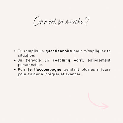 Coaching 100% Personnalisé