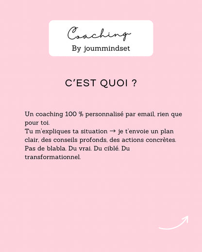 Coaching 100% Personnalisé