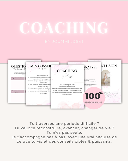 Coaching 100% Personnalisé