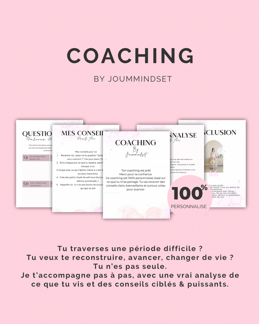 Coaching 100% Personnalisé